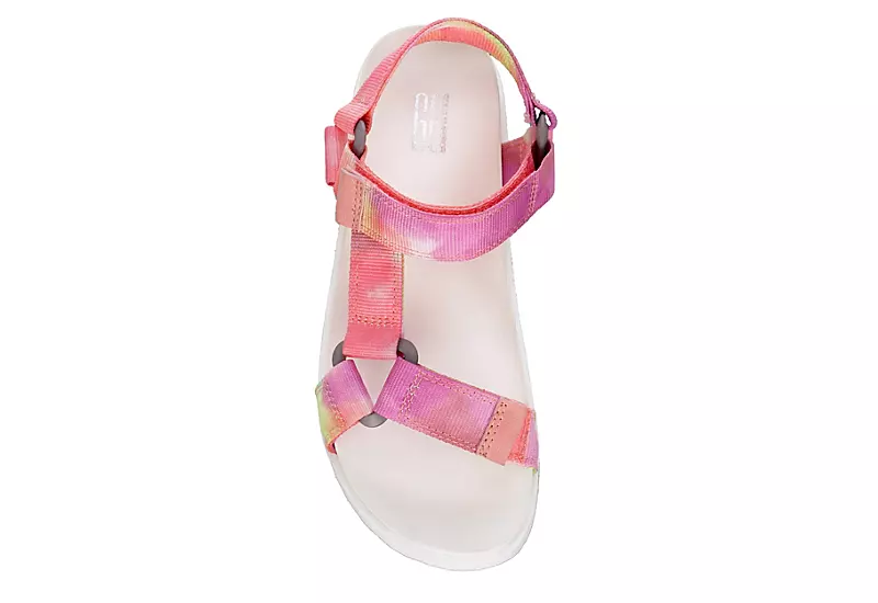 Sophie17 Girls Odessee Footbed Sandal - Tie-dye 6 Sophie17 Girls Odessee Footbed Sandal - Tie-dye - Image 6