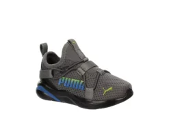 Puma Boys Infant Softride Rift Slip On Sneaker - Grey