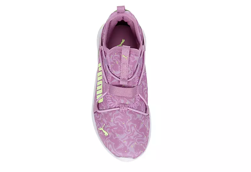 Puma Girls Softride Rift Slip On Sneaker - Pink 6 Puma Girls Softride Rift Slip On Sneaker - Pink - Image 6