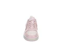 Nike Girls Court Borough 2 Low Top Sneaker - White -bergfreunde shop US 01 807984 02