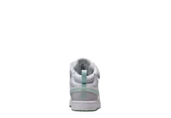 Nike Girls Court Borough 2 Mid Top Sneaker - Platinum -bergfreunde shop US 01 808056 03