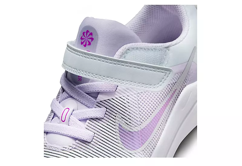 Nike Girls Downshifter 12 Sneaker - Purple 7 Nike Girls Downshifter 12 Sneaker - Purple - Image 7