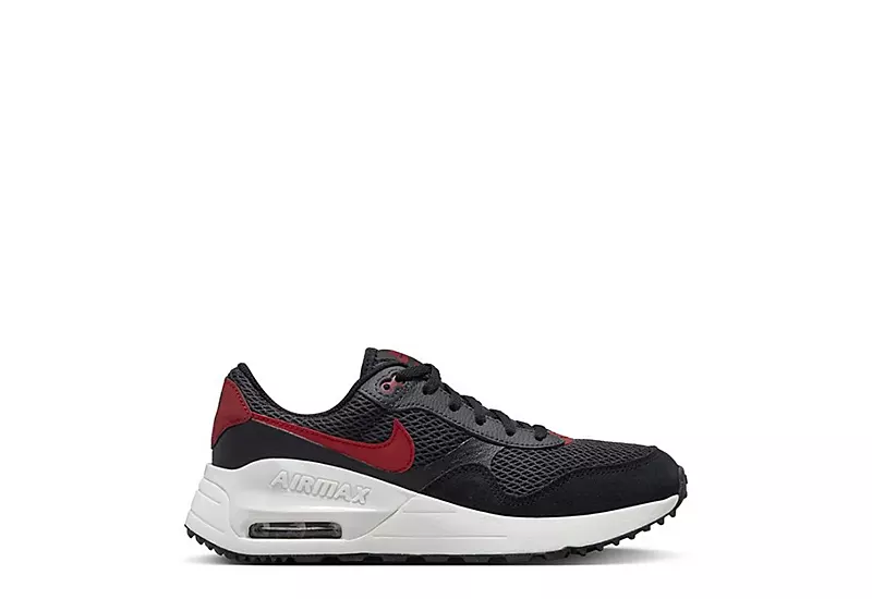 Nike Boys Air Max Systm Bg Sneaker - Black 2 Nike Boys Air Max Systm Bg Sneaker - Black - Image 2