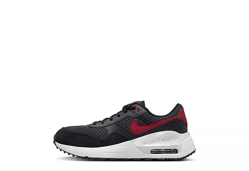 Nike Boys Air Max Systm Bg Sneaker - Black 3 Nike Boys Air Max Systm Bg Sneaker - Black - Image 3