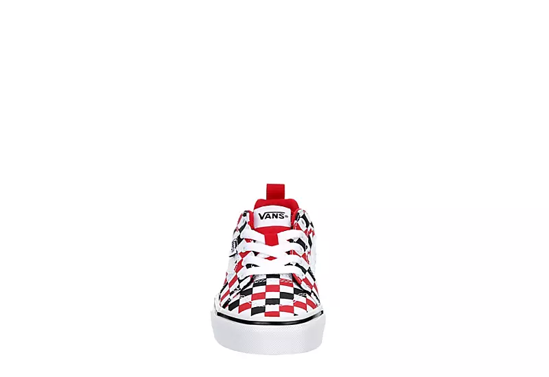 Vans Boys Filmore Sneaker - Red 3 Vans Boys Filmore Sneaker - Red - Image 3