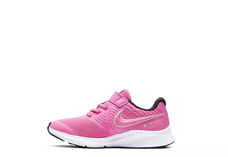 Nike Girls Star Runner 2 Sneaker - Pink 3 Nike Girls Star Runner 2 Sneaker - Pink - Image 3