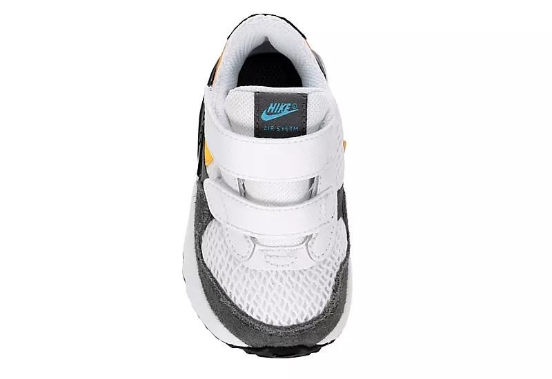Nike Boys Infant Air Max Systm Td Sneaker - White 6 Nike Boys Infant Air Max Systm Td Sneaker - White - Image 6