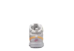 Nike Girls Court Borough 2 Mid Top Sneaker - White -bergfreunde shop US 01 808289 03