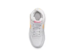 Nike Girls Court Borough 2 Mid Top Sneaker - White -bergfreunde shop US 01 808289 04
