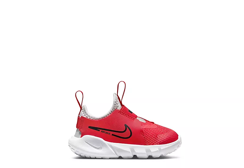 Nike Boys Infant Flex Runner Slip On Sneaker - Red 2 Nike Boys Infant Flex Runner Slip On Sneaker - Red - Image 2