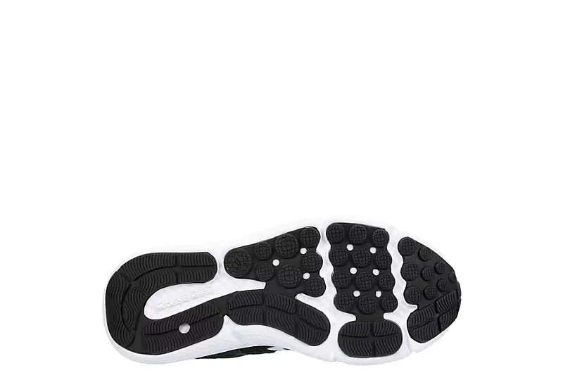 Under Armour Boys Assert 10 Sneaker - Black 7 Under Armour Boys Assert 10 Sneaker - Black - Image 7