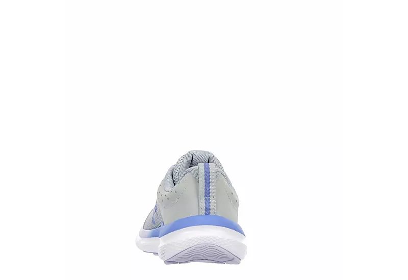 Under Armour Girls Assert 10 Sneaker - Grey 5 Under Armour Girls Assert 10 Sneaker - Grey - Image 5