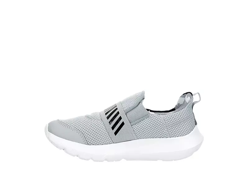 Under Armour Boys Surge Slip On Sneaker - Grey 4 Under Armour Boys Surge Slip On Sneaker - Grey - Image 4