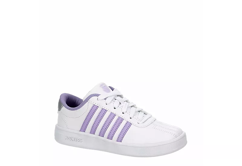 K-swiss Girls Classic Vn Sneaker - White 1 K-swiss Girls Classic Vn Sneaker - White