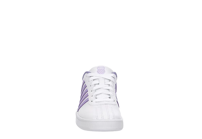 K-swiss Girls Classic Vn Sneaker - White 3 K-swiss Girls Classic Vn Sneaker - White - Image 3