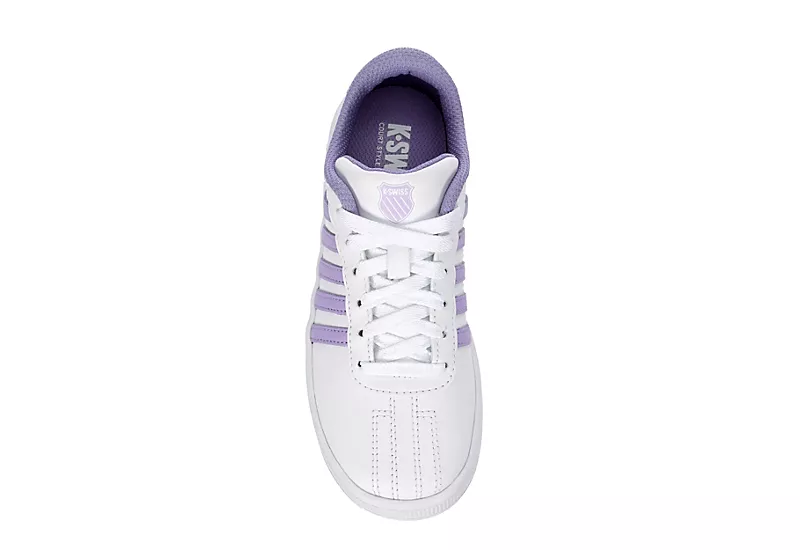 K-swiss Girls Classic Vn Sneaker - White 6 K-swiss Girls Classic Vn Sneaker - White - Image 6