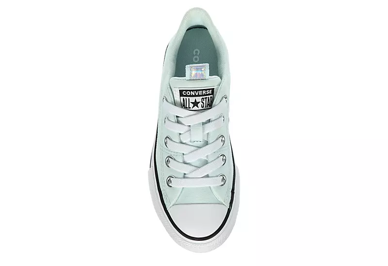 Converse Girls Chuck Taylor All Star Rave Sneaker - Aqua 6 Converse Girls Chuck Taylor All Star Rave Sneaker - Aqua - Image 6