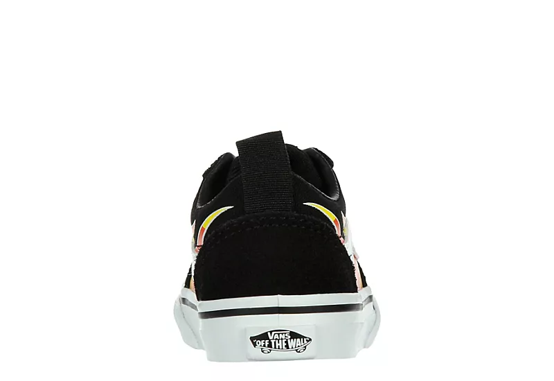 Vans Boys Infant Ward Sneaker - Black 5 Vans Boys Infant Ward Sneaker - Black - Image 5