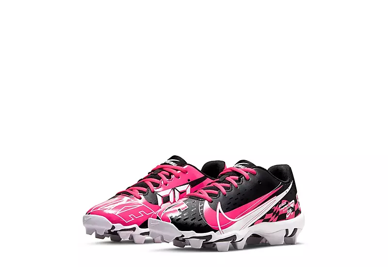 Nike Girls Hyperdiamond 4 Keystone Softball Cleat - Black 1 Nike Girls Hyperdiamond 4 Keystone Softball Cleat - Black