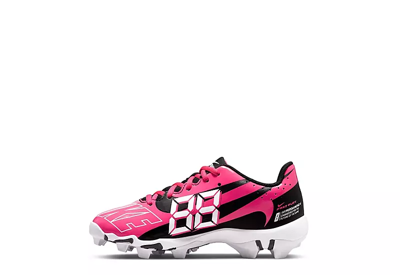 Nike Girls Hyperdiamond 4 Keystone Softball Cleat - Black 3 Nike Girls Hyperdiamond 4 Keystone Softball Cleat - Black - Image 3