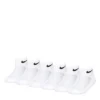 Nike Boys Mesh Cushioned Ankle Socks 6 Pairs - White