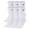 Nike Boys Crew Socks 6 Pairs - White